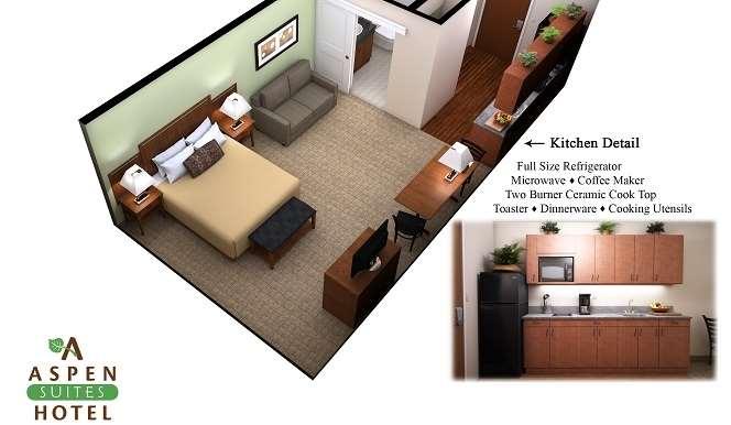 Aspen Suites Hotel Ситка Номер фото